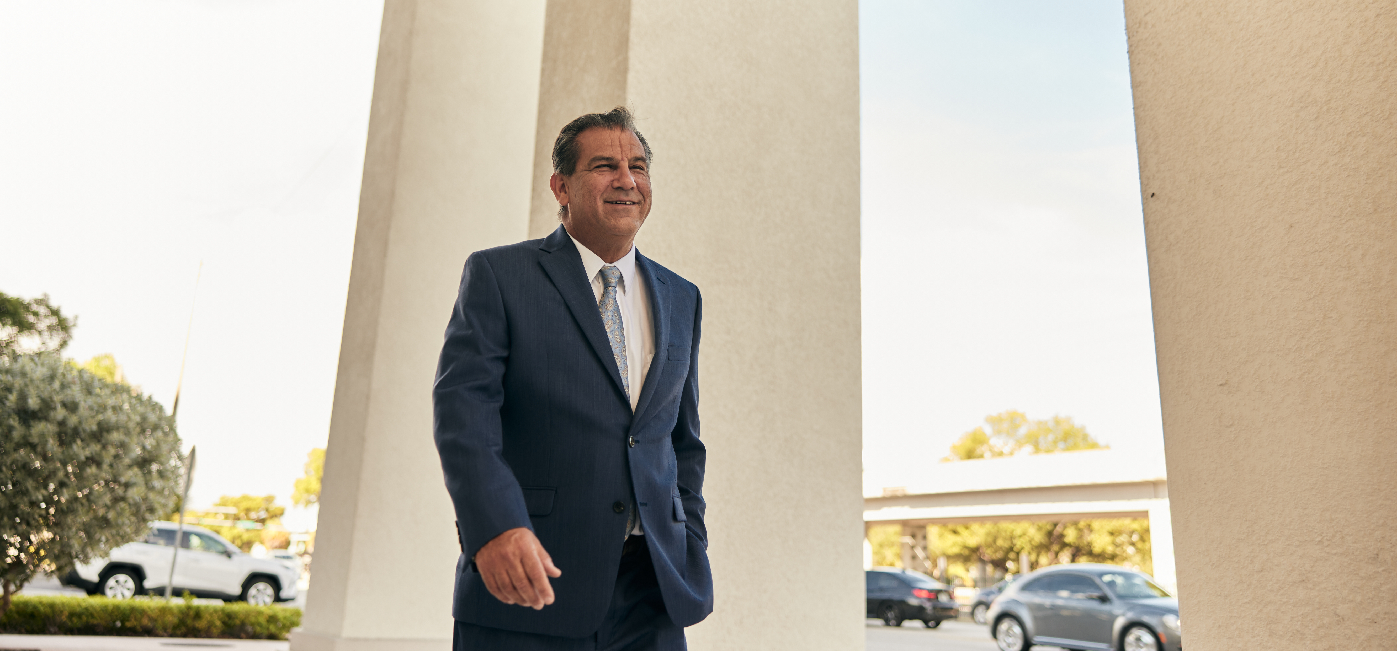 Herb Borroto consulting with legal team